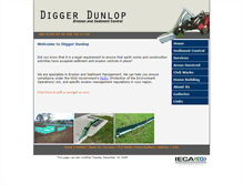 Tablet Screenshot of diggerdunlop.com.au